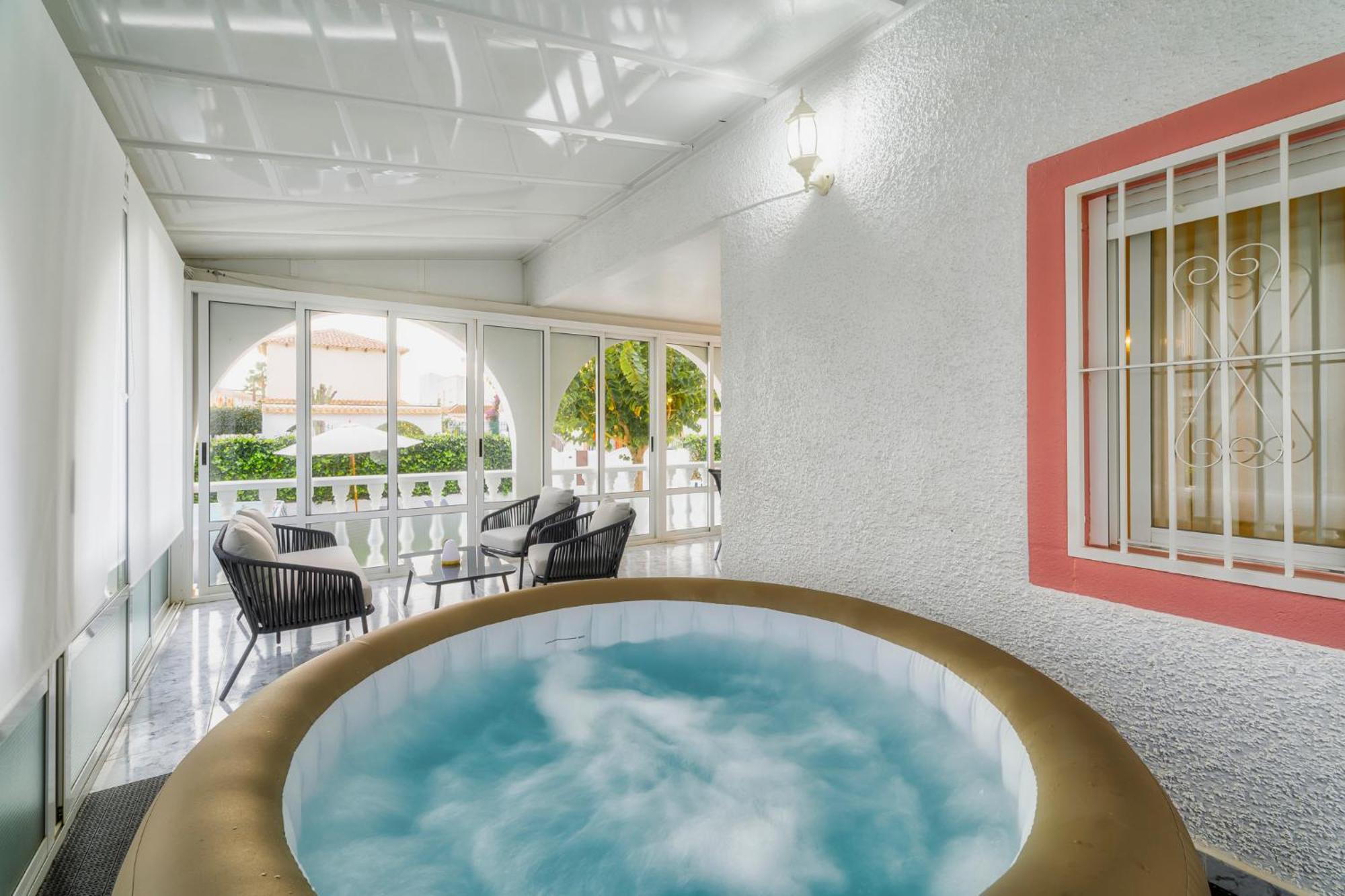 Villa Marie Estancia Premium En El Mar Menor Con Jacuzzi Climatizado Лос Нарехос Екстериор снимка