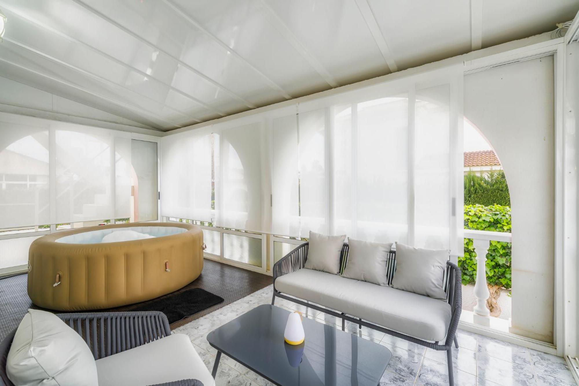 Villa Marie Estancia Premium En El Mar Menor Con Jacuzzi Climatizado Лос Нарехос Екстериор снимка